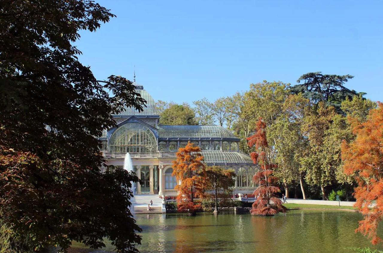 Apartamento Con Vistas Al Parque Del Retiro Madrid Buitenkant foto