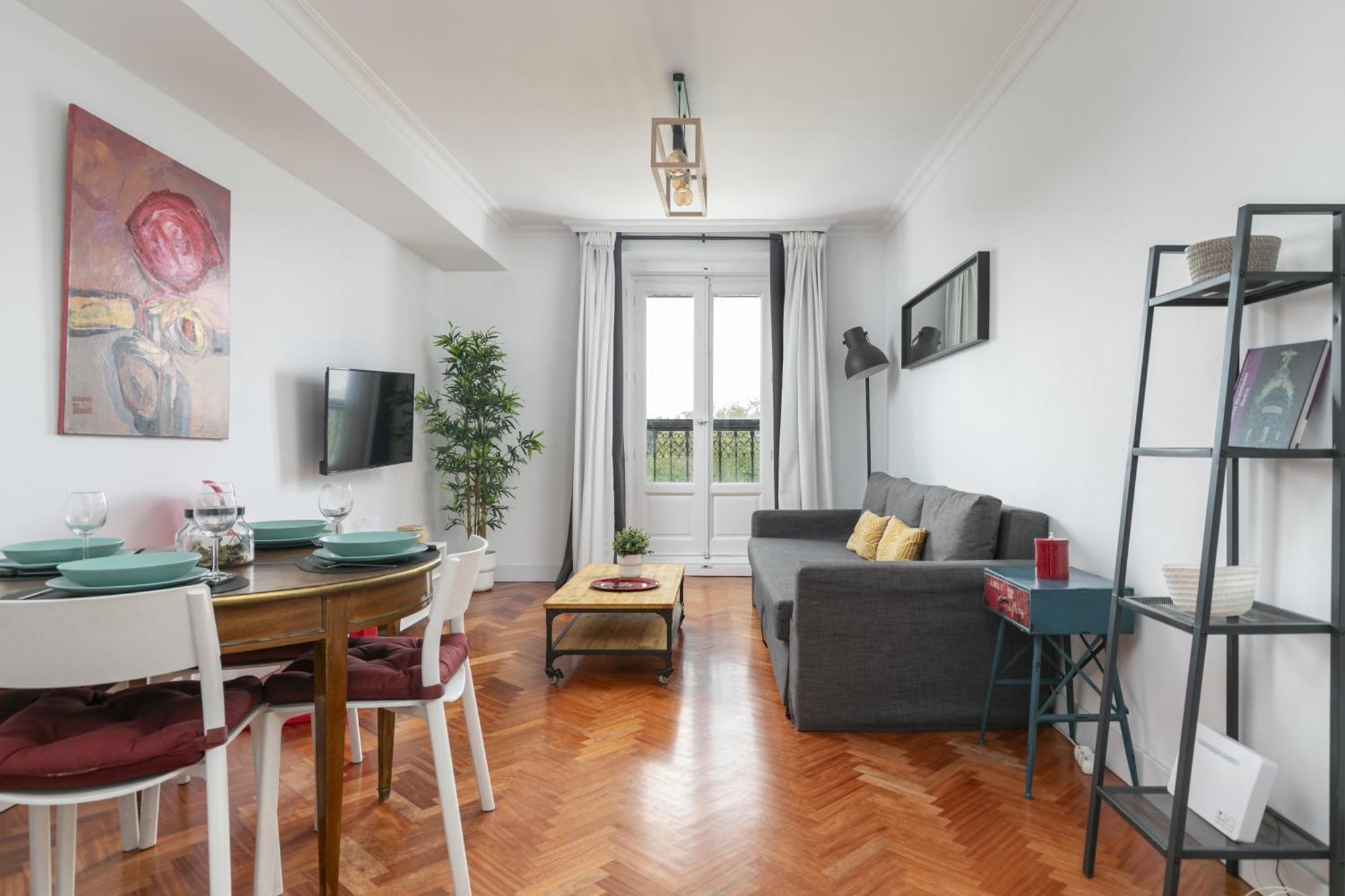 Apartamento Con Vistas Al Parque Del Retiro Madrid Buitenkant foto
