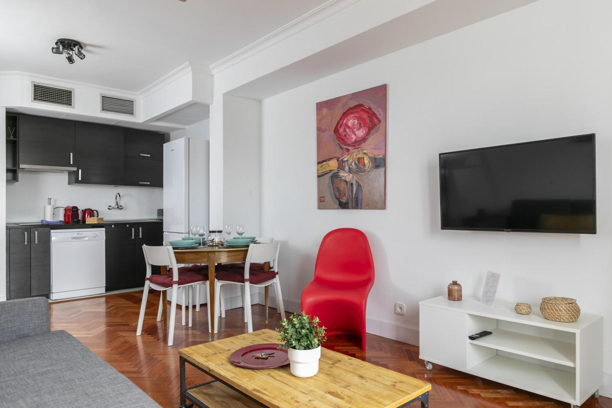 Apartamento Con Vistas Al Parque Del Retiro Madrid Buitenkant foto